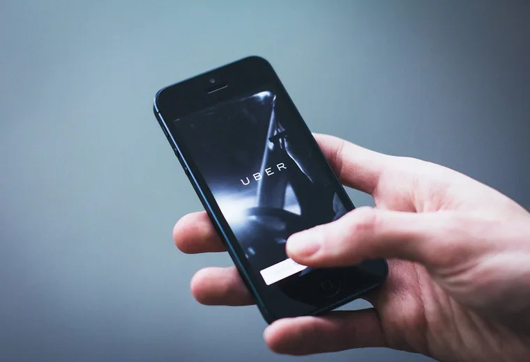 Hands holding a smartphone